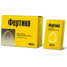 Фертина Инозит и Фолиевая кислота пакетик-саше 3г №30