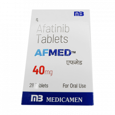 Афатиниб 40 мг Гиотриф полный аналог :: Afmed, Afanat табл. №28